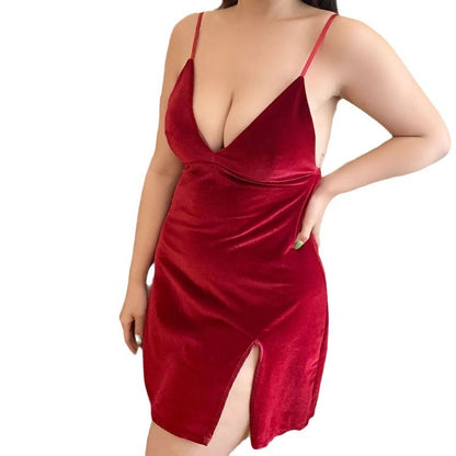 Plus Size Nightdress Christmas Carnival Uniform