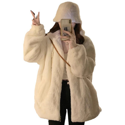 Lamb Wool Coat For Women Autumn And Winter