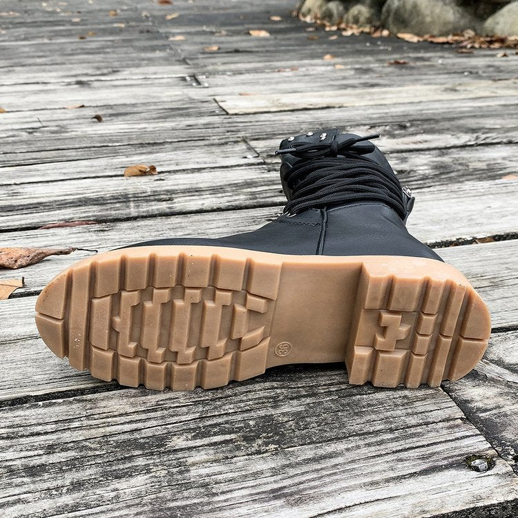 Plus Size Women's Mid-calf Riding Boots