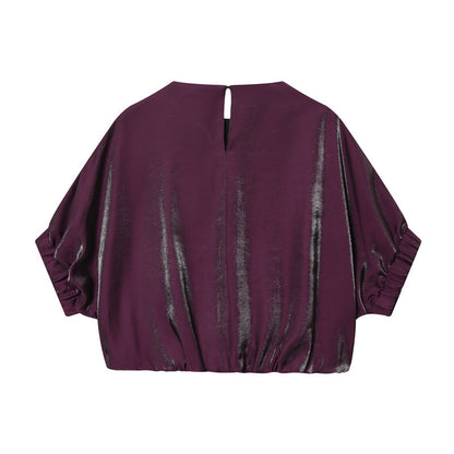 Balloon Top With Belt Slacks Suit