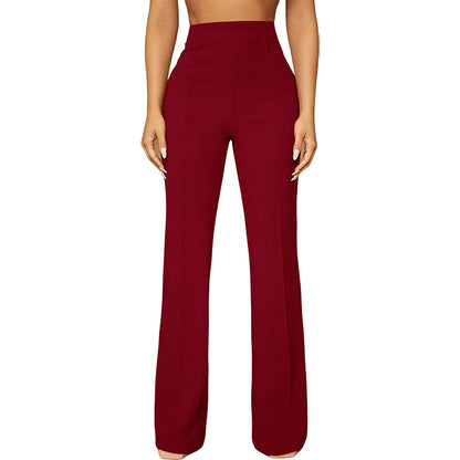 High Waist All-matching Fashion Business Commute Fall Women's Clothing Casual Business Pants Trousers