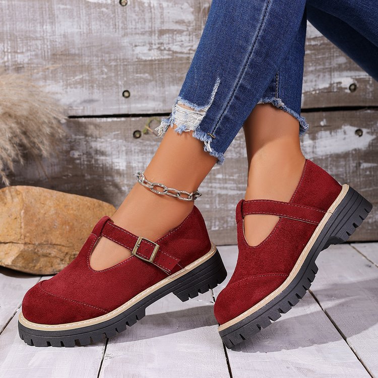 Plus-size Casual Womens Shoes Spring New Arrival Casual Strap Sandals With Thick Soles