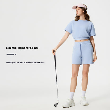 Loose Slimming Outside Wear Running Fitness Yoga Shorts