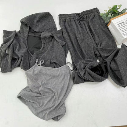 Korean Style Simple And Stylish Casual Sports Suit