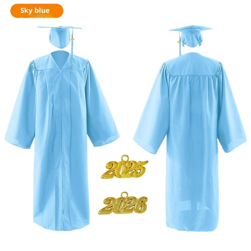 European And American Graduate Dress