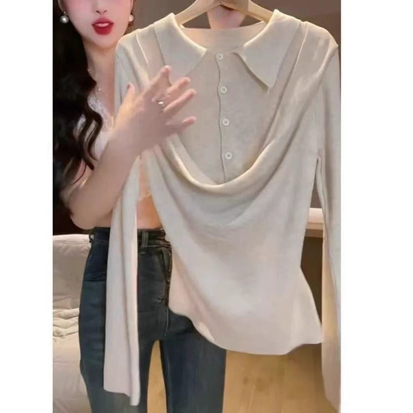 Design Sense Slim Fit Inner Wear Bottoming Shirt