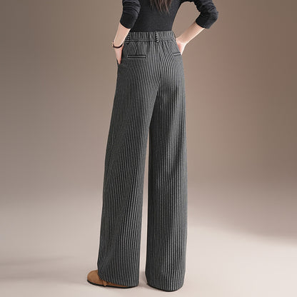 Women's Loose Fashion Slimming Draping Straight Pants