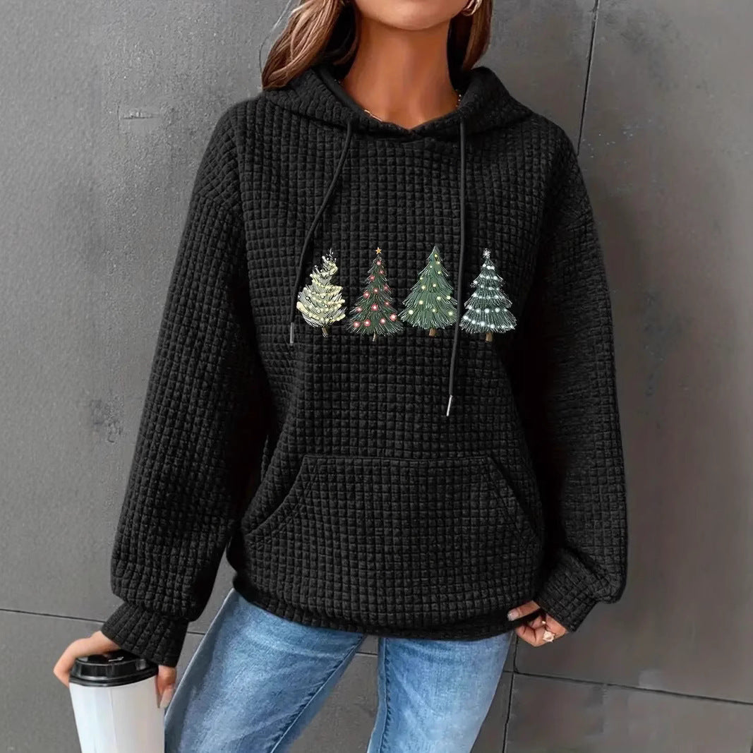Loose Christmas Hooded Casual Sweater