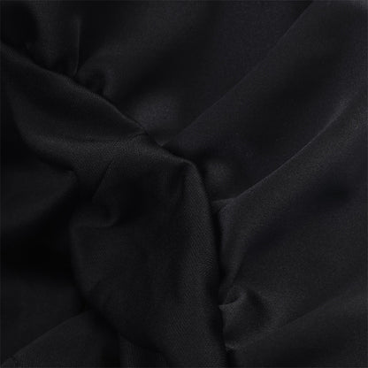 Women's Simple Stitching Lace Short Dress