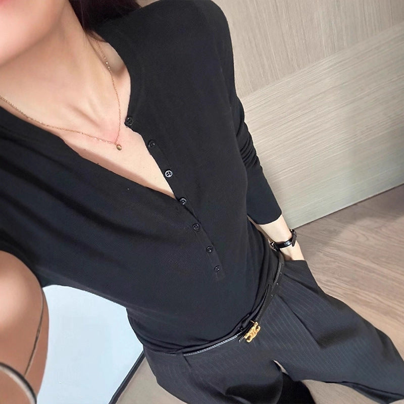 New Slim Fit Inner Wear Long Sleeve Women