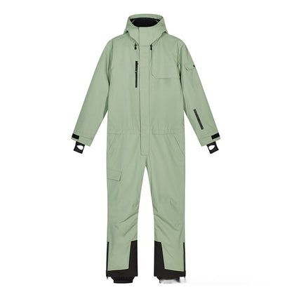 Waterproof Winter Warm One-piece Ski Suit