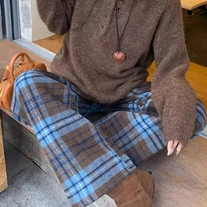 High Waist Straight Loose All-match Casual Mopping Pants