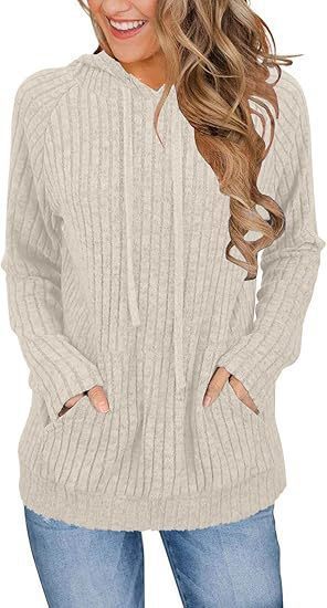 Hooded Sunken Stripe Kangaroo Pocket Sweatshirt