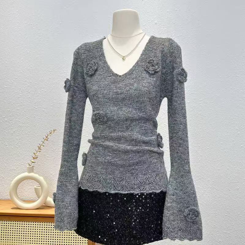 Women's FallWinter Slim Fashionable Sweater