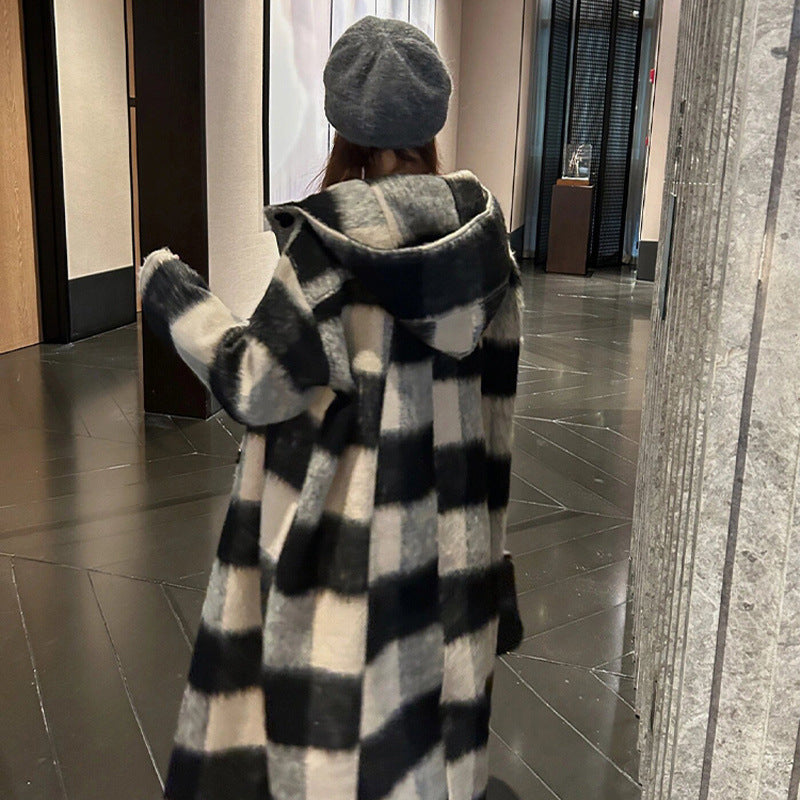 Season Warm Woolen Coat Mid-length