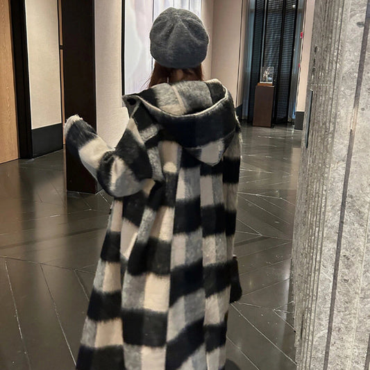 Season Warm Woolen Coat Mid-length