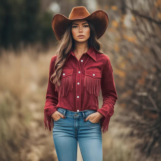 Patchwork Feather Slimming Top Jacket