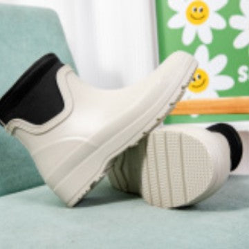 Women's Short Rain Boots Waterproof Anti-slip And Wear-resistant