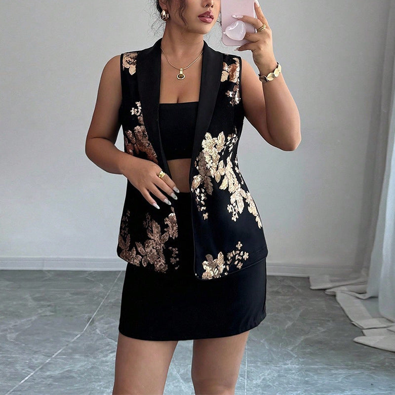 Women's Printed Vest Sleeveless Top