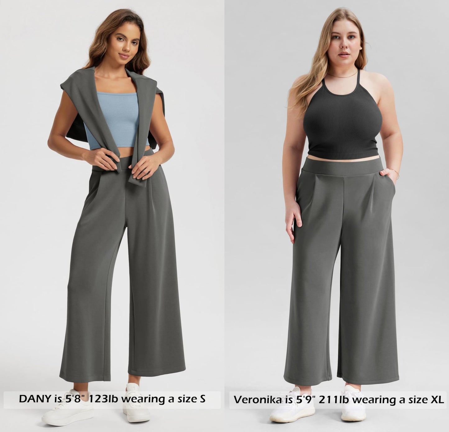 High Elastic Waist With Pocket Comfortable Casual Pants For Women