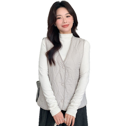 Loose Ultra-thin Women's Outer And Inner Wear Vest