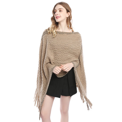Women's Clothing Fringed Sweater Korean Style Loose