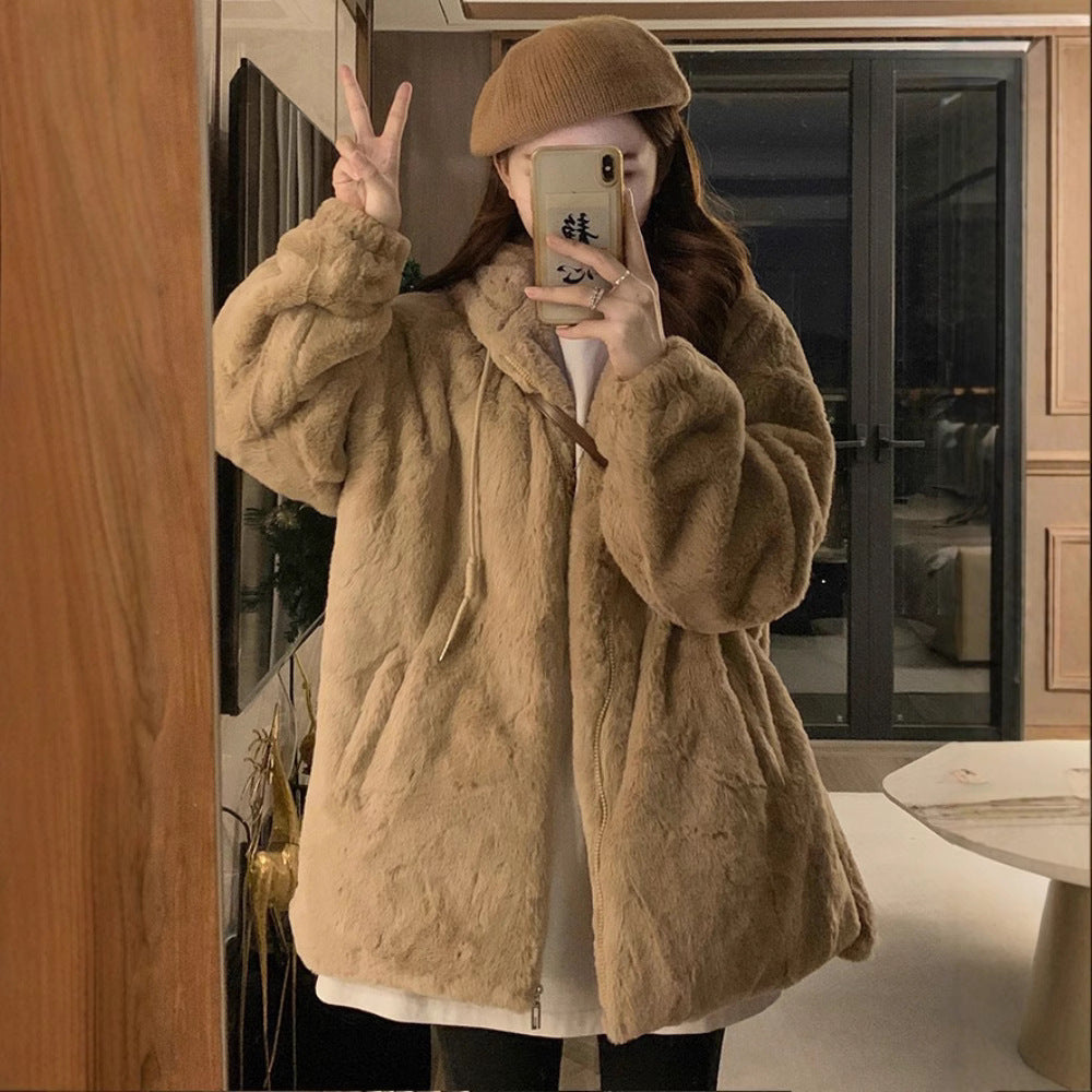 Lamb Wool Coat For Women Autumn And Winter