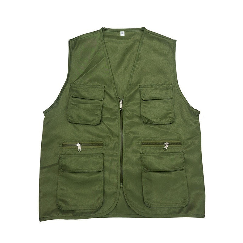 Multi-pocket Vest Volunteer Work Clothes Activity