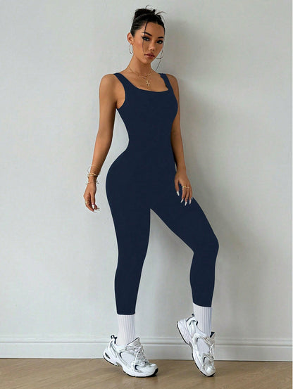 Yoga Tight Jumpsuit One-piece High Elastic Fitness One-piece