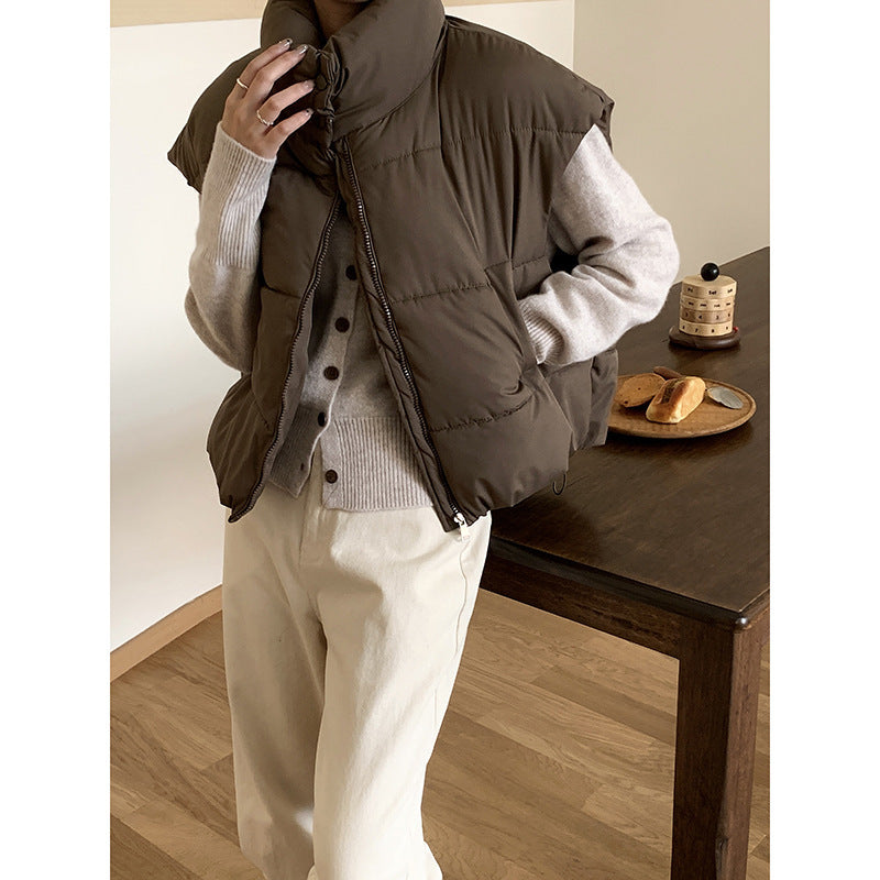 Thick Warm Cotton Waistcoat Loose Casual Vest