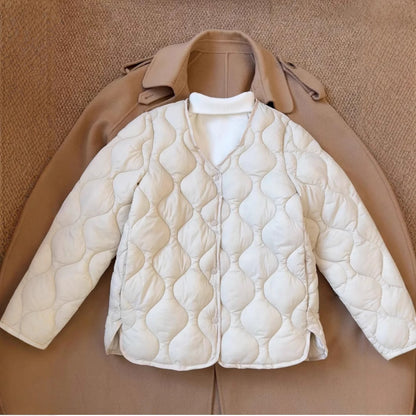 Thermal Slim Fit Lightweight Cotton Coat Jacket