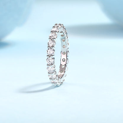 A Fleeting Glimpse Moissanite Wedding Ring Set