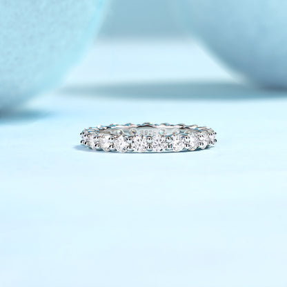 A Fleeting Glimpse Moissanite Wedding Ring Set