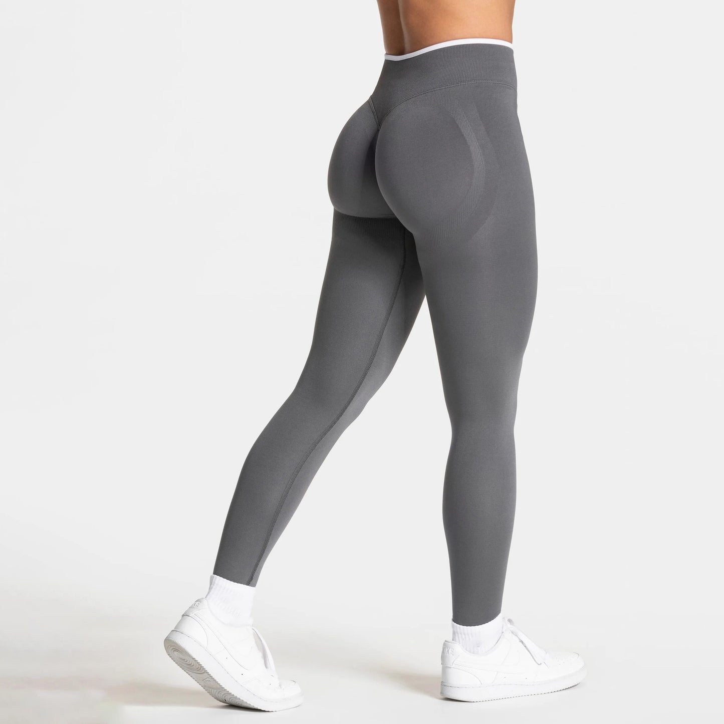 Peach Hip Yoga Pants Women's High Top Sports Running Workout Pants