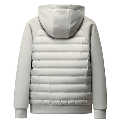 Women's Stitching Fashion Personality Down Jacket