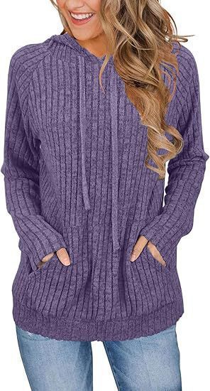 Hooded Sunken Stripe Kangaroo Pocket Sweatshirt