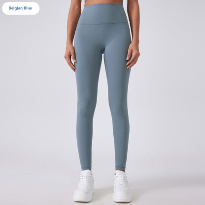 Nude Feel No T-line Fitness High Waist Hip Lift Sports Yoga Pants