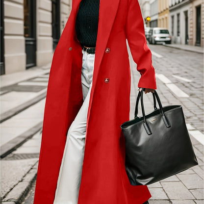Women's Double Breasted Trench Coat
