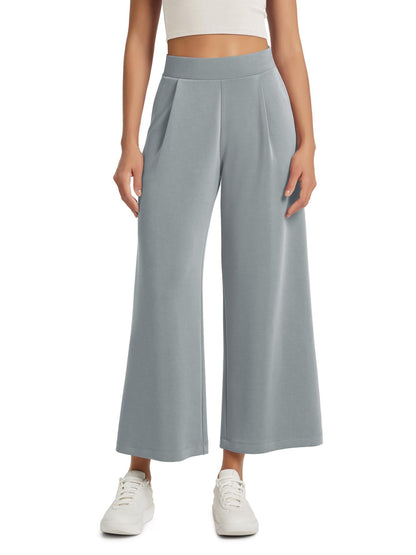 High Elastic Waist With Pocket Comfortable Casual Pants For Women