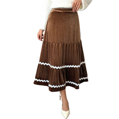 Mid-length Lace Skirt Women's Clothing