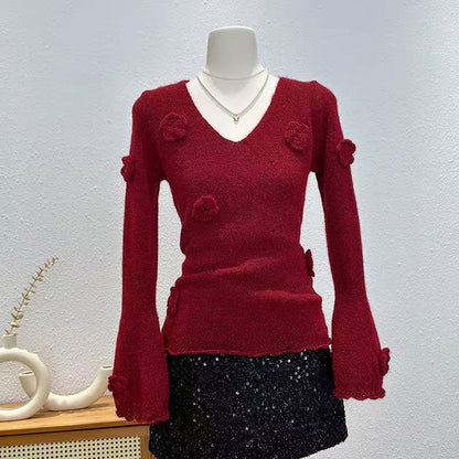 Women's FallWinter Slim Fashionable Sweater