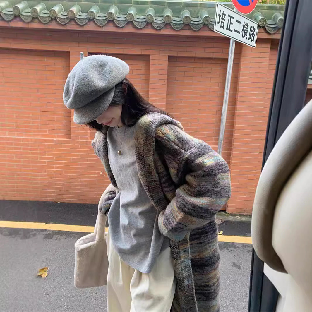 Retro Large Size Niche Elegant Top Female